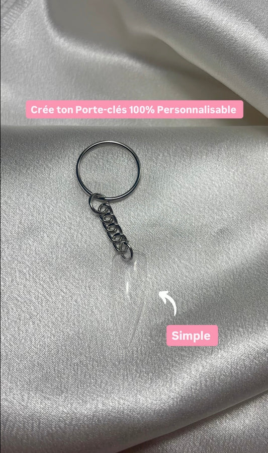 Porte-clefs Personnalisée - Simple